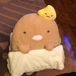 Sumikko gurashi Tonkatsu Japanese plush sandwich!